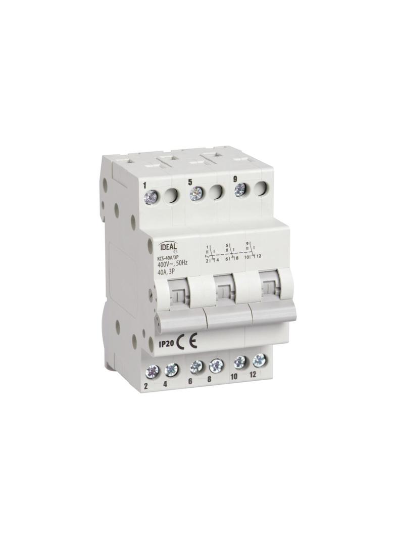 KCS-40A/3P Przełącznik instalacyjny IDEAL TS KCS-40A/3P KANLUX