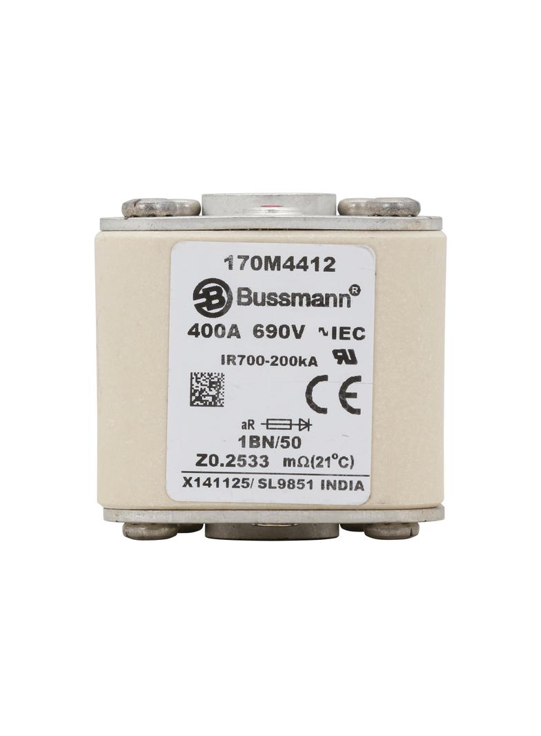 FUSE 400A 690V 1BN/50 AR UC Wkładka szybka 400A AC 690V rozmiar 1 53x69x51 mm aR IEC UL w 170M4412 E