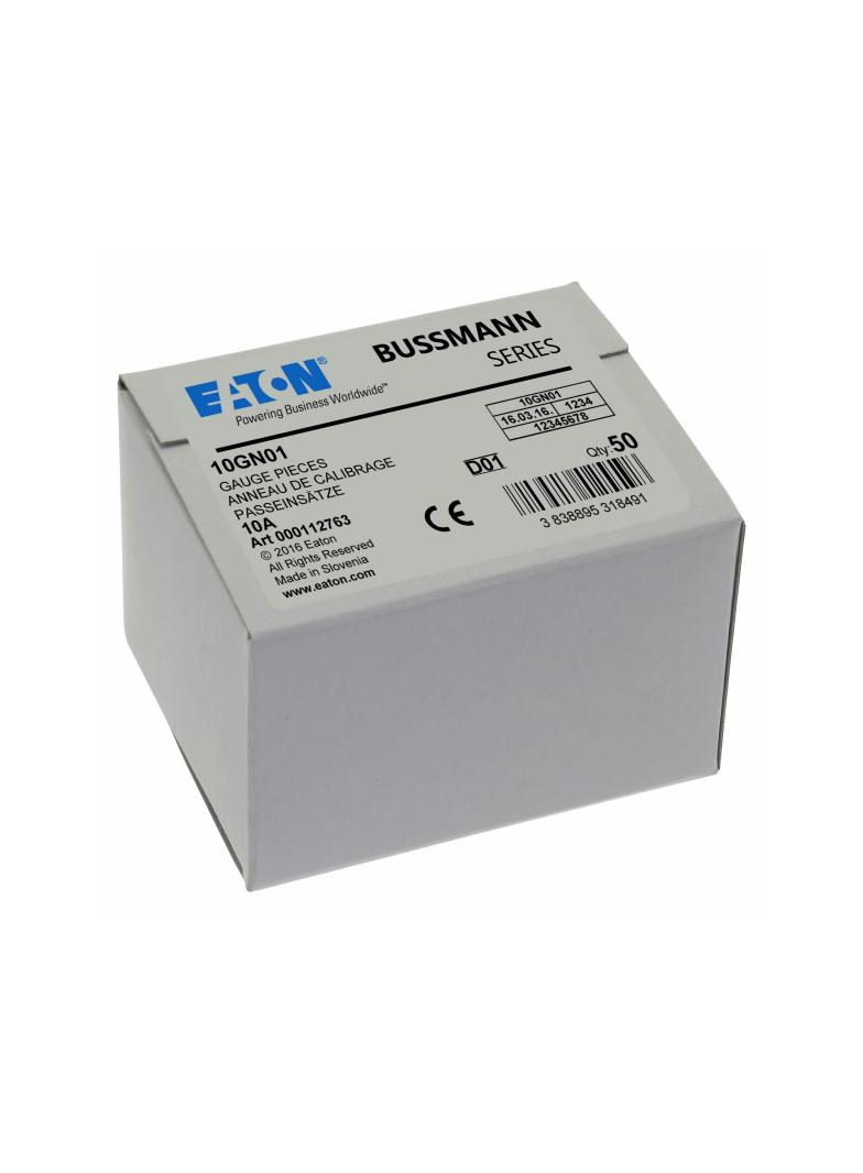 GAUGE PIECE DO1 10A 400V FOR E14 Wstawka kalibrowa D01 10A E14 10GN01 EATON