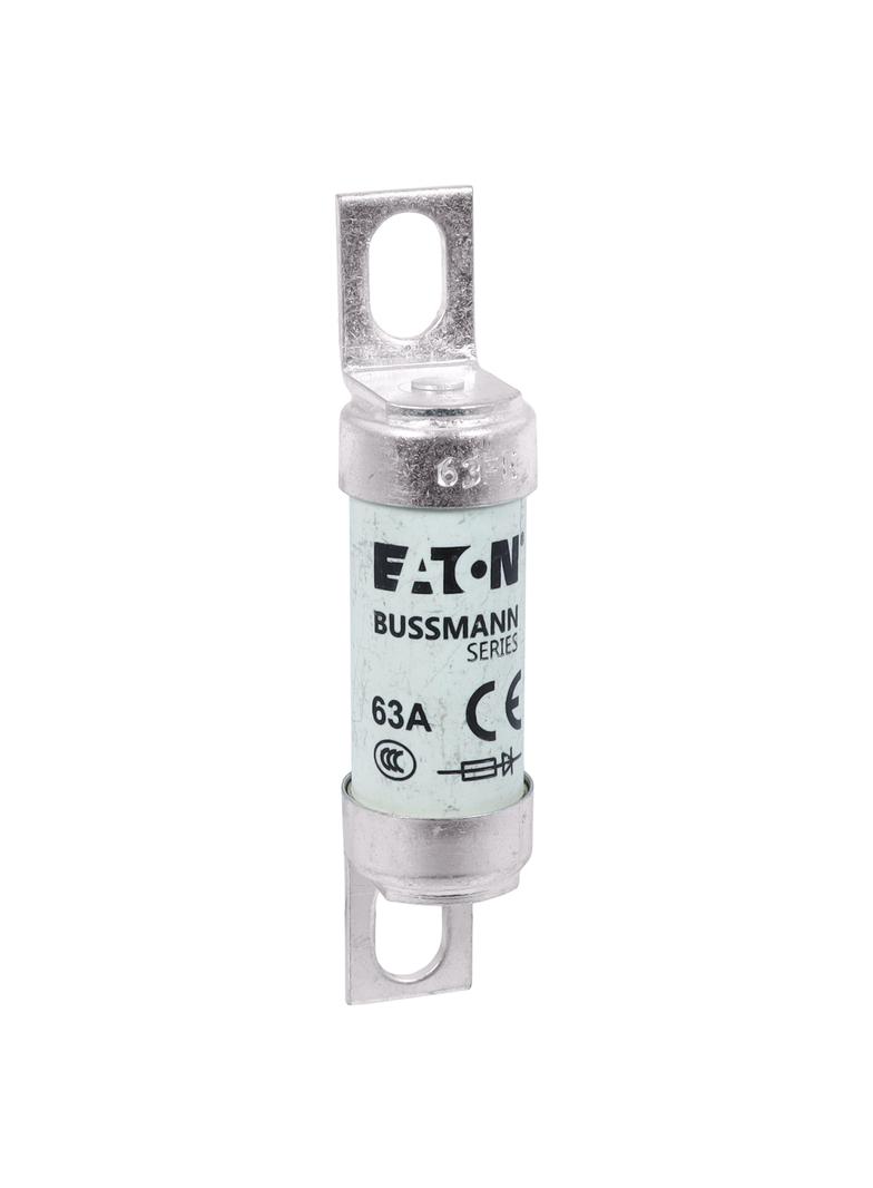 63A 690V IEC AC BS88 HIGH SPEED FUSE Wkładka szybka 63A AC 690V DC 500V BS88 19x77 mm aR, 63FE EATON