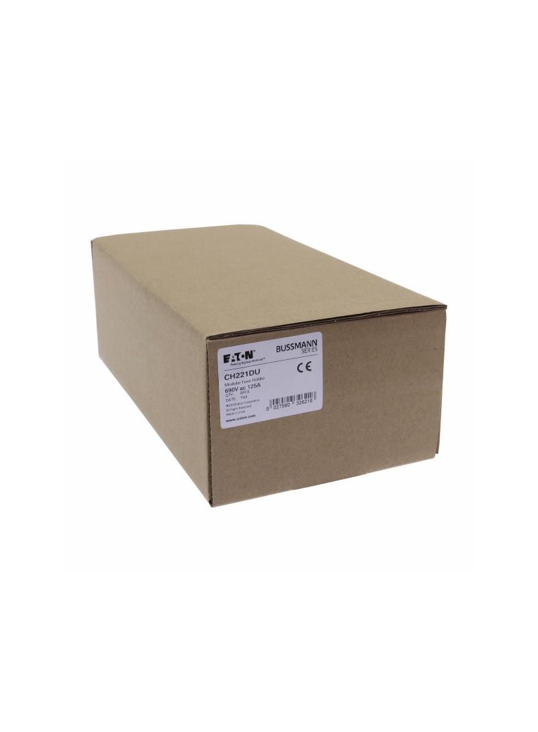 1 Pole 22x58 MFH Podstawa wkładki cylindrycznej 22x58 1P 125A 690VAC CH221DU EATON