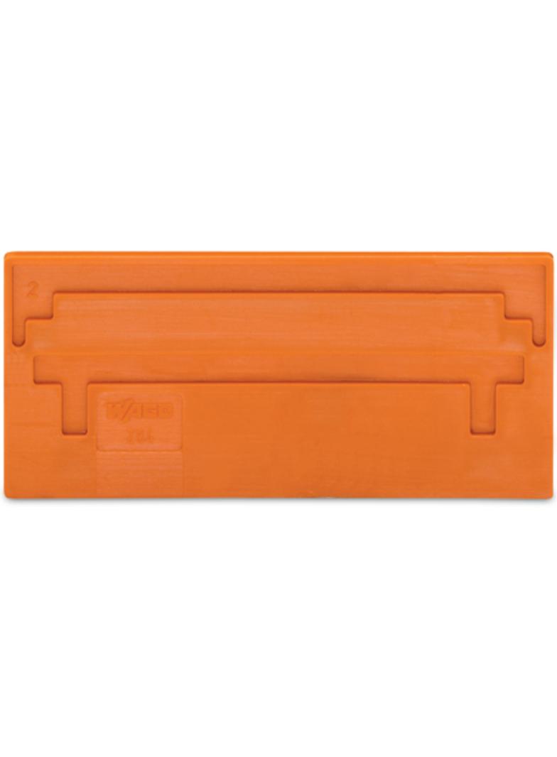 ścianka rozdzielająca pomarańczowa