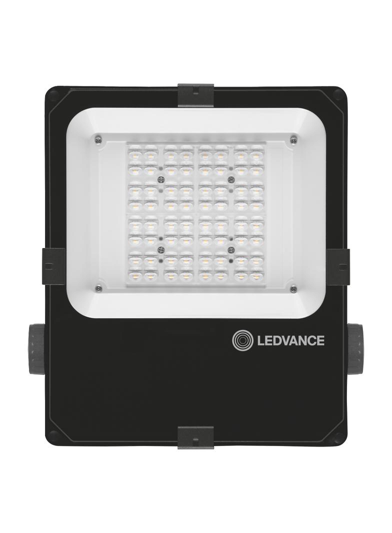 Naświetlacz LED FL PFM ASYM 45x140 50W 4000K BK 6200lm IP66 czarny 4058075353626 LEDVANCE