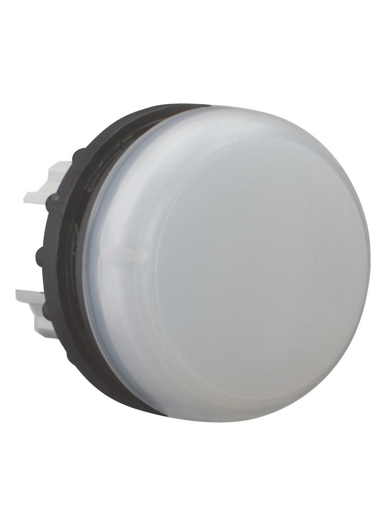 M22-L-W Główka lampki sygnalizacyjnej płaska biała 216771 EATON