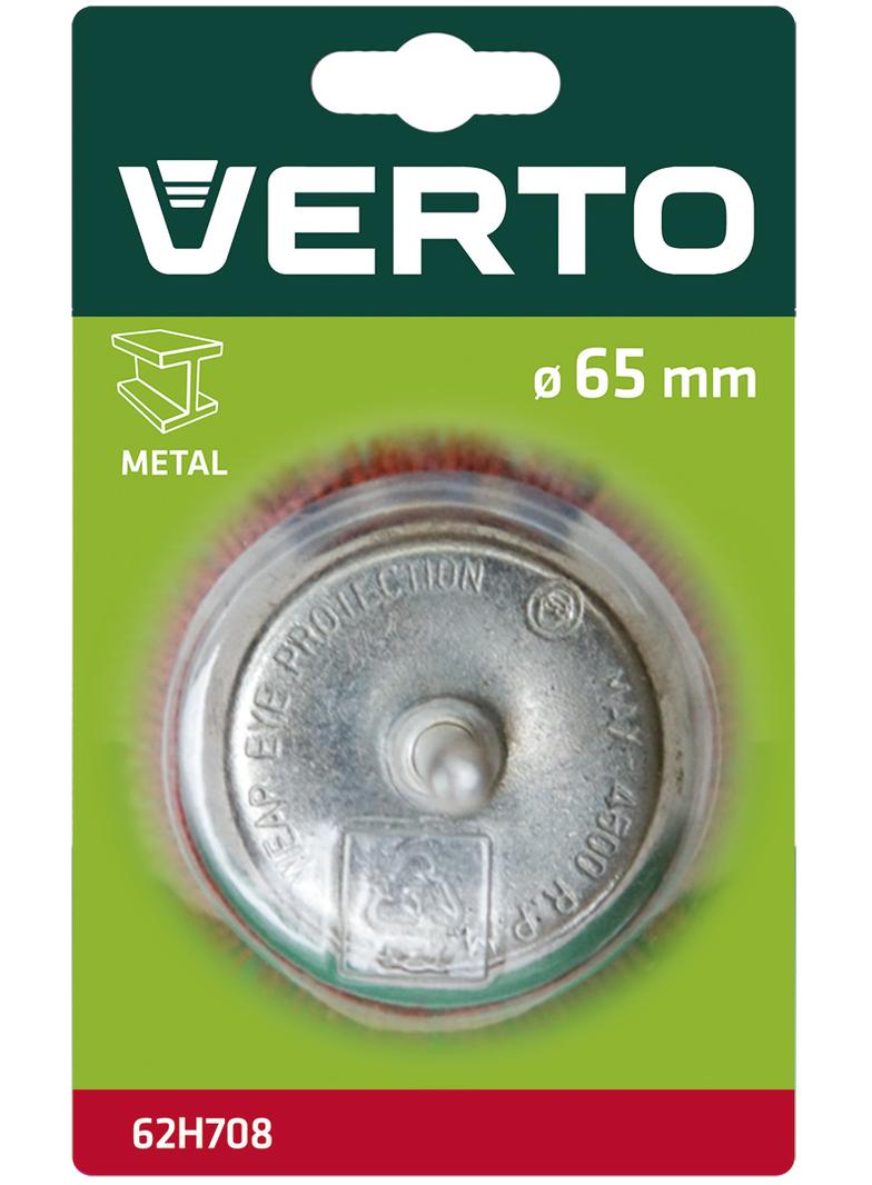 Szczotka ścierna doczołowa z trzpieniem 65 mm