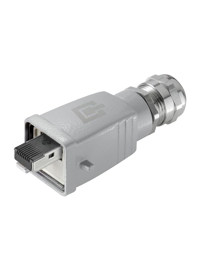 IE-PS-V05M-RJ45-FH-B Złącze wtykowe sieciowe modułowe, nr katalogowy 1271250000