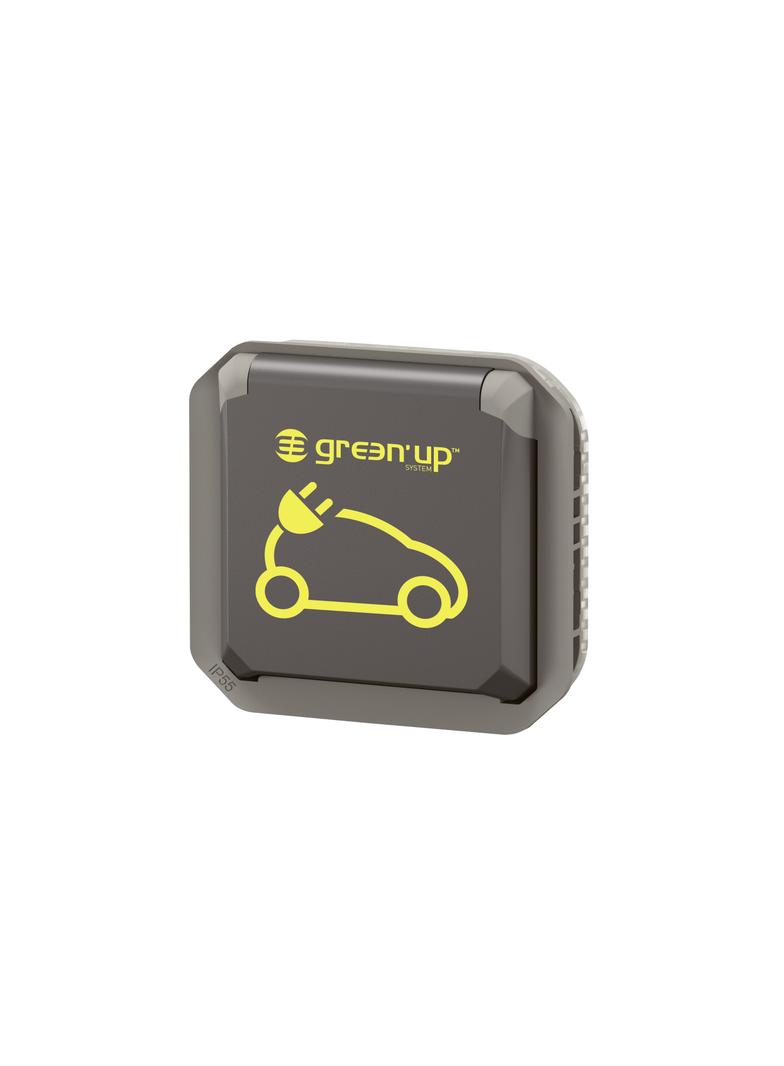 NOWE PLEXO - GN. ŁADOWANIA SAMOCHODÓW ELEKTRYCZNYCH MECHANIZM 16A-250V ANTRACYT 069885L LEGRAND