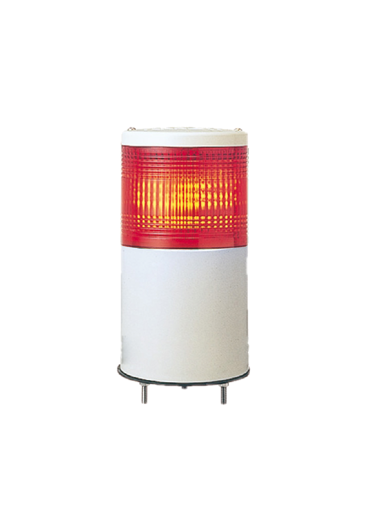 Harmony XVC Kolumna świetlna R, 40 mm, montaż na podstawie, stabilna, bez brzęczka, IP54, 24 V AC DC