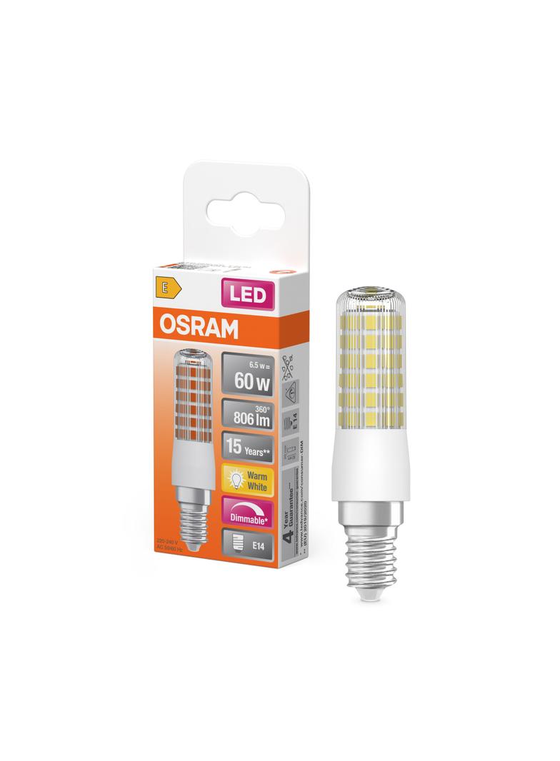 SPECIAL T SLIM CL 60 dim 7W 827 E14 LEDVANCE