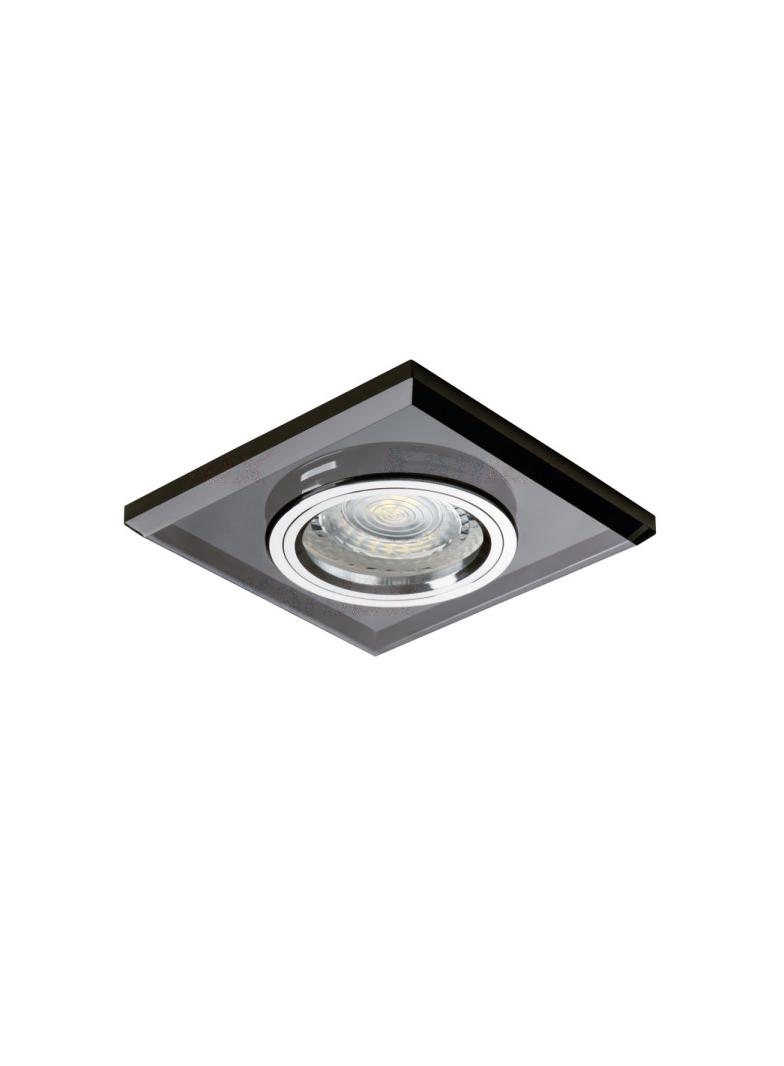 MORTA CT-DSL50-B Oczko sufitowe MORTA CT-DSL50-B kwadratowy szkło kolor czarny 1XGx5,3 KANLUX