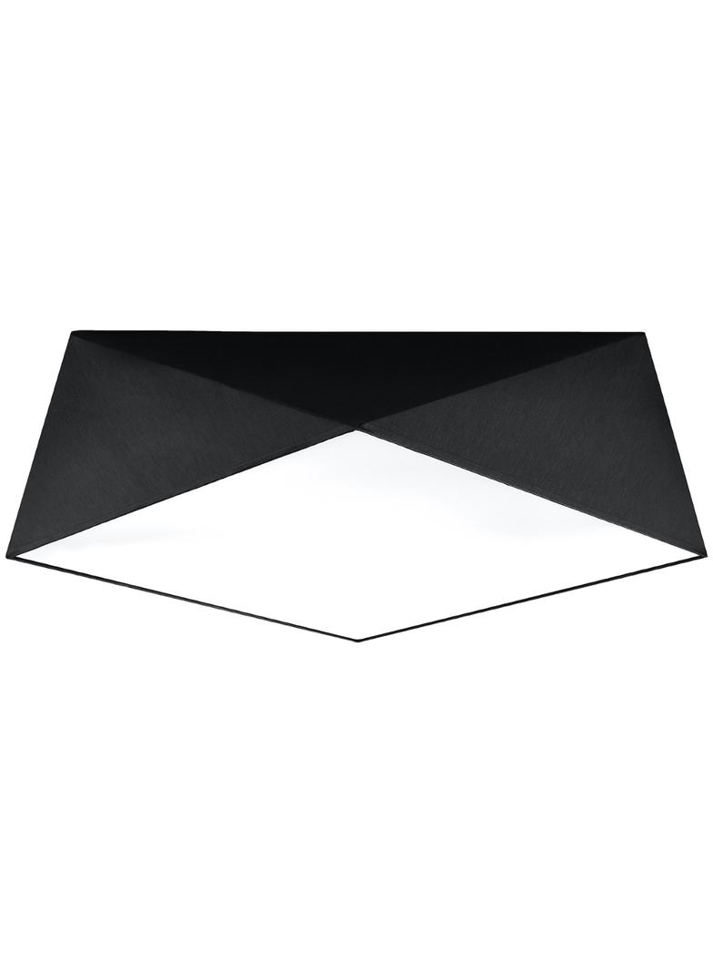 Sollux Plafon HEXA 45 czarny SL.0693