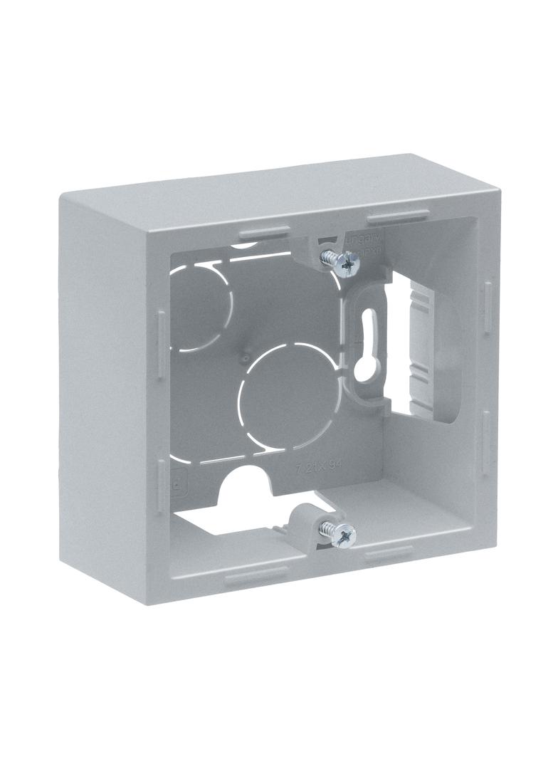 Suno Pojedyncza Puszka Natynkowa Aluminium 721394 LEGRAND