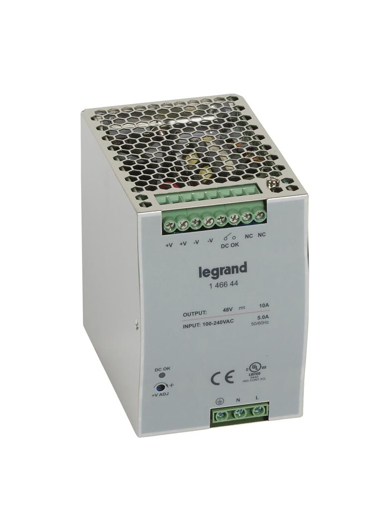 ZASILACZ 1F STABILIZOWANY 240V/48V 10A, Legrand