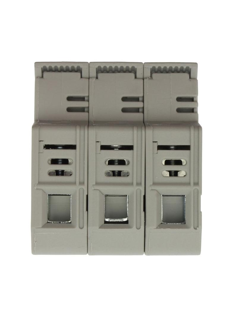 3Pole 30A 600V MFH For 10X38 Class CC Podstawa wkładki cylindrycznej 10x38 3P 32A 690VAC std. UL CHC