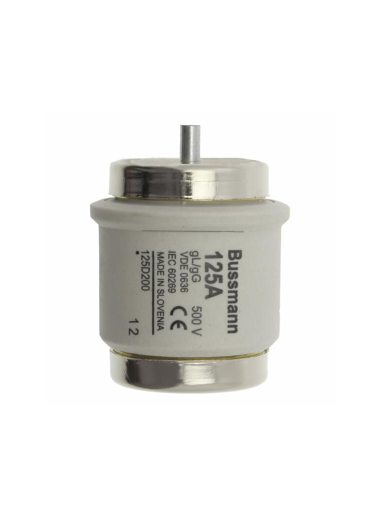 FUSE 125 DV GG 500VAC TIME DELAY Wkładka DV 125A GG 500VAC E200 125D200 EATON