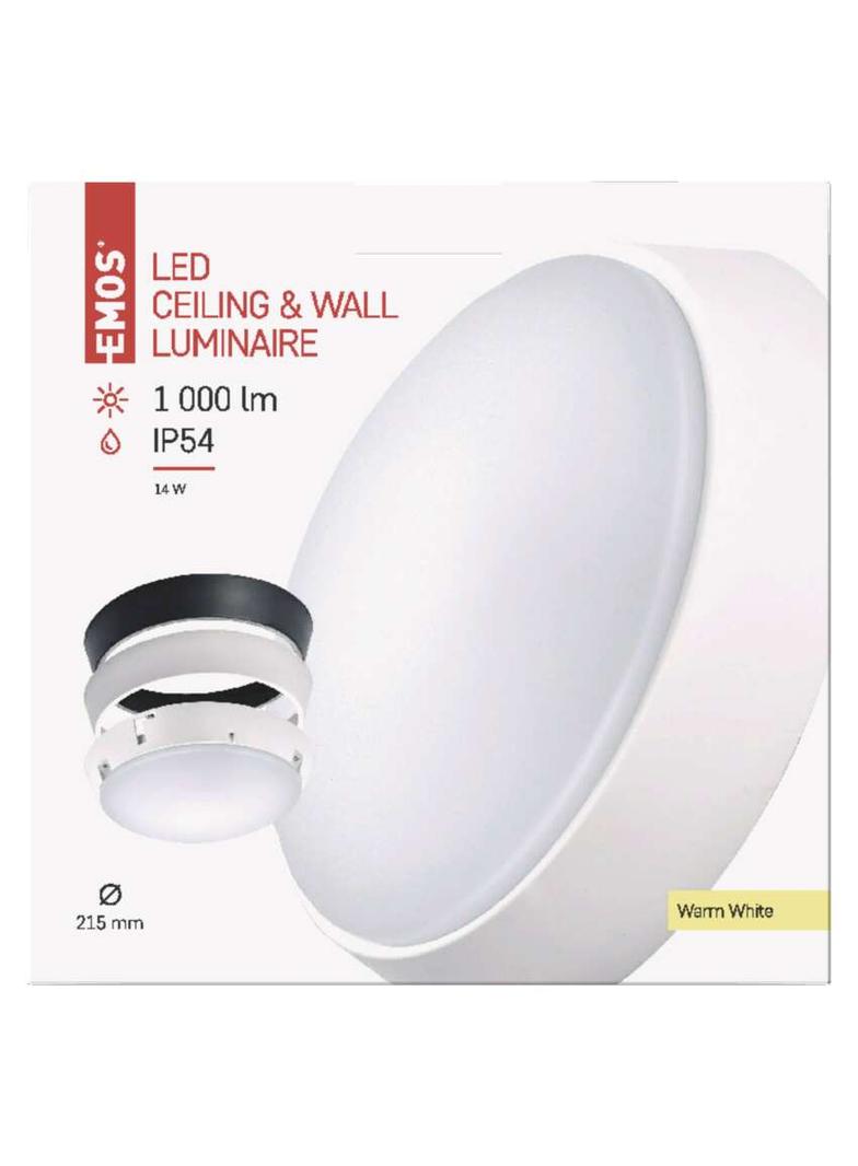 Oprawa LED okrągła 14W IP54 ciepła biel ZM3130 EMOS