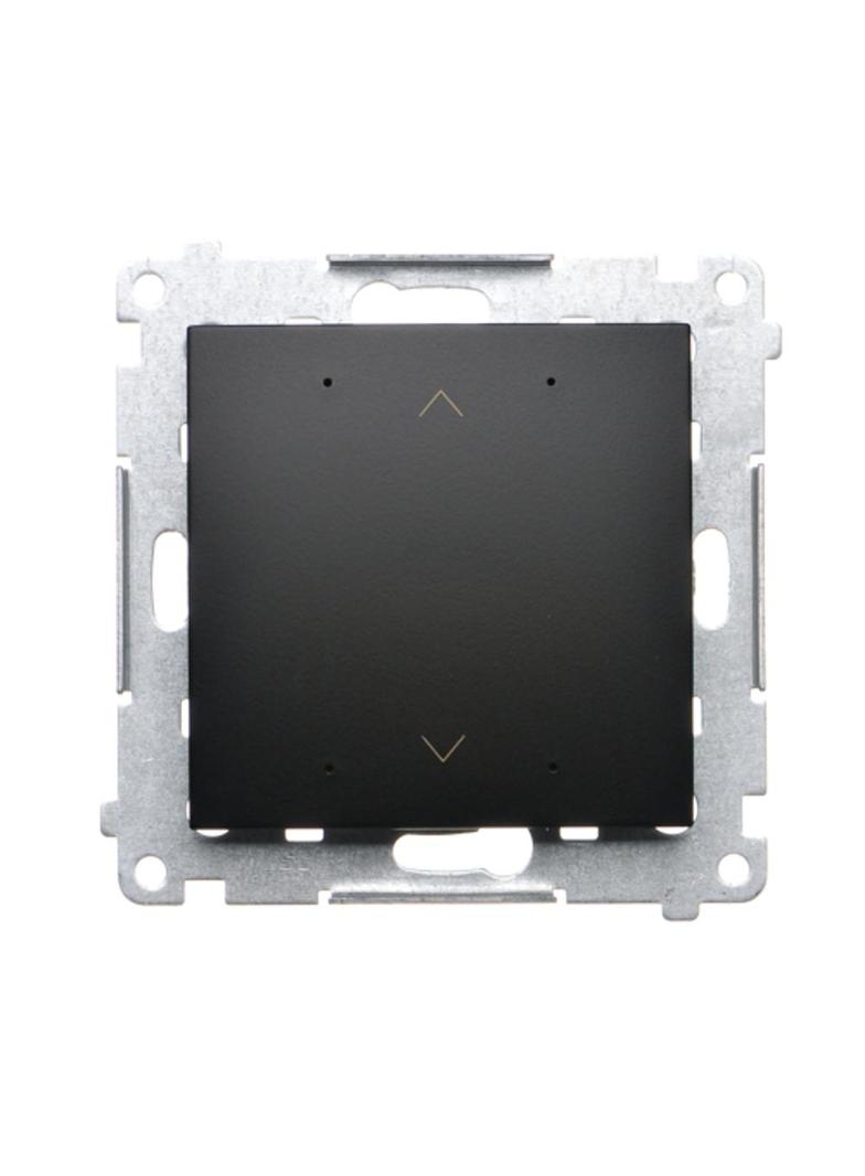 Simon 54 Lokalny sterownik roletowy z automatyczną kalibracją i programowalną pozycją ulubioną czarn