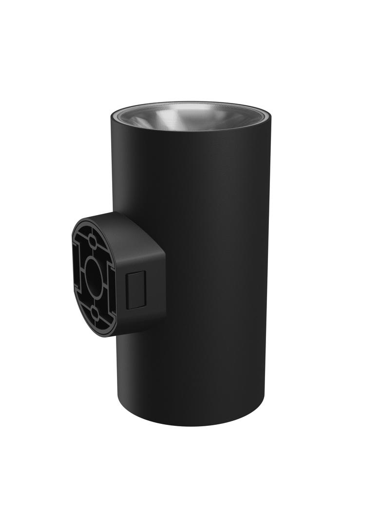 TORRE 18W CCT 230V IP54 99x78x162MM CZARNY OKRĄGŁA ELEWACYJNA