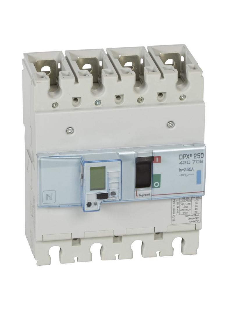 Wyłącznik DPX3 250 El Sg 4P 250A 70Ka 420709 LEGRAND