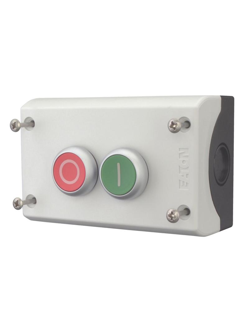 M22-I2-M1 Kaseta sterownicza 2-otworowa START/STOP szara IP67 216529 EATON