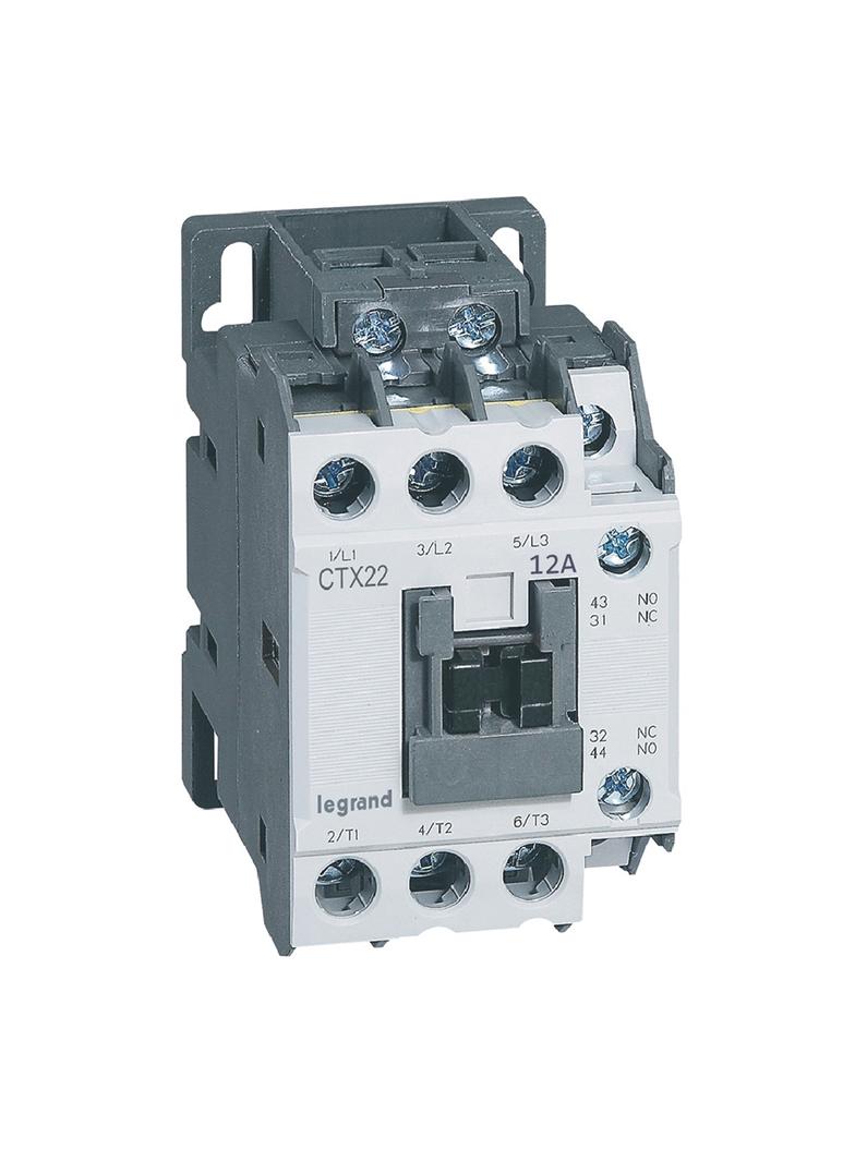 Stycznik CTX3 3P 12A 1Z 1R 380V AC 416098 LEGRAND