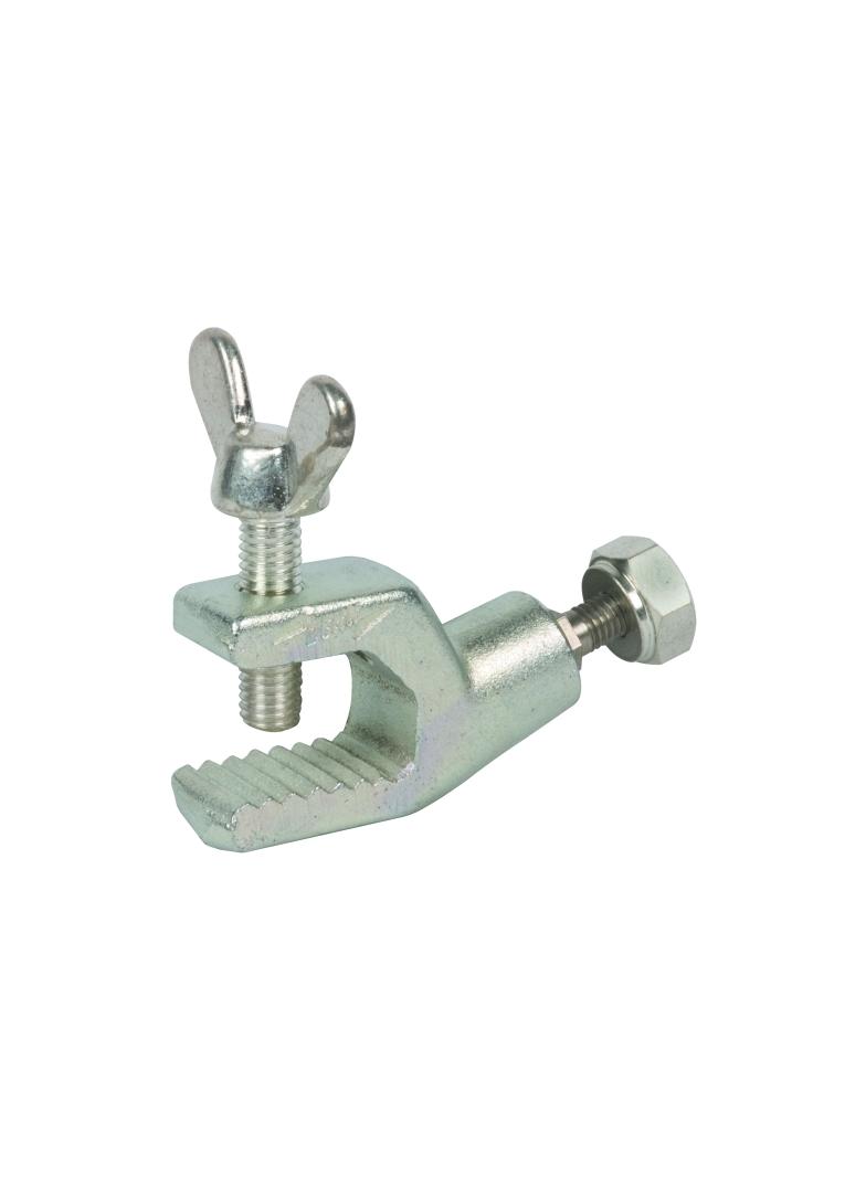 Zacisk uziemiający ze śrubą motylkową