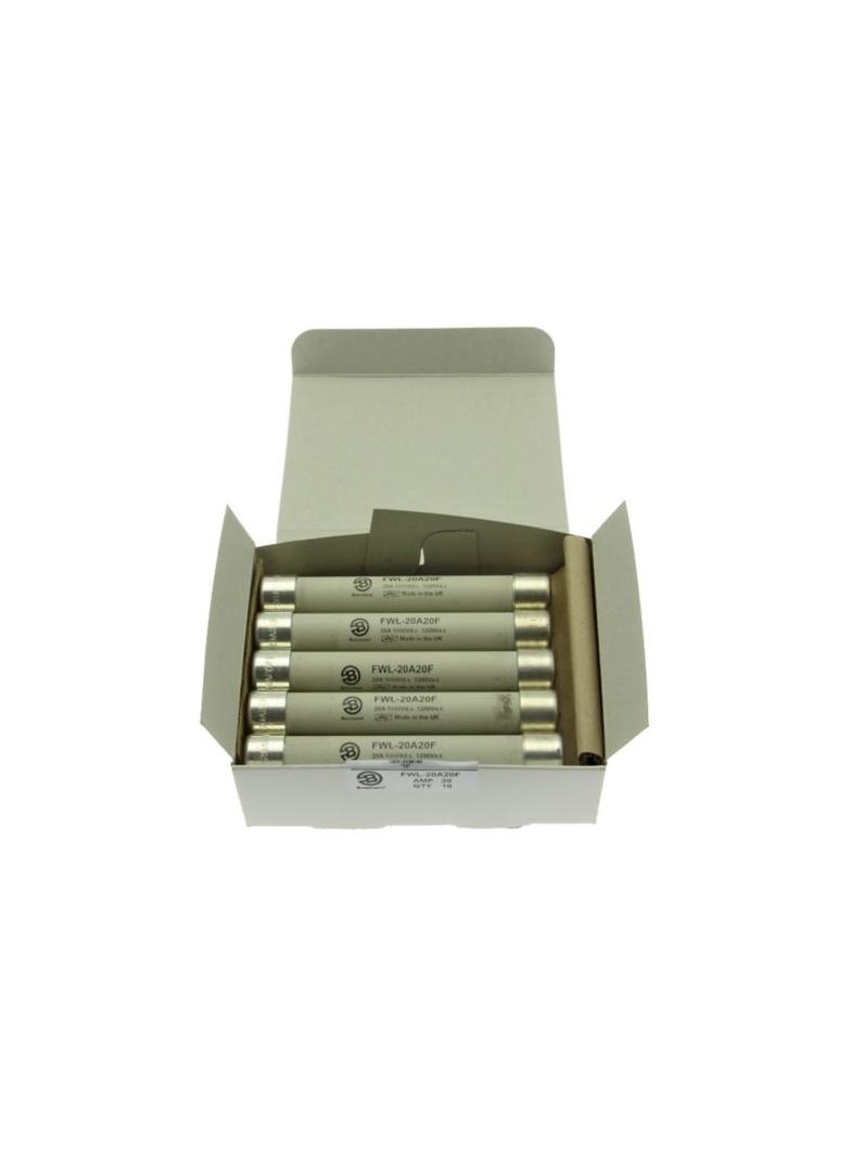 20A 1200V AC IEC FERRULE 20X127MM FUSE Wkładka szybka 20A AC 1200V DC 1000V 20x127 mm gS, FWL-20A20F