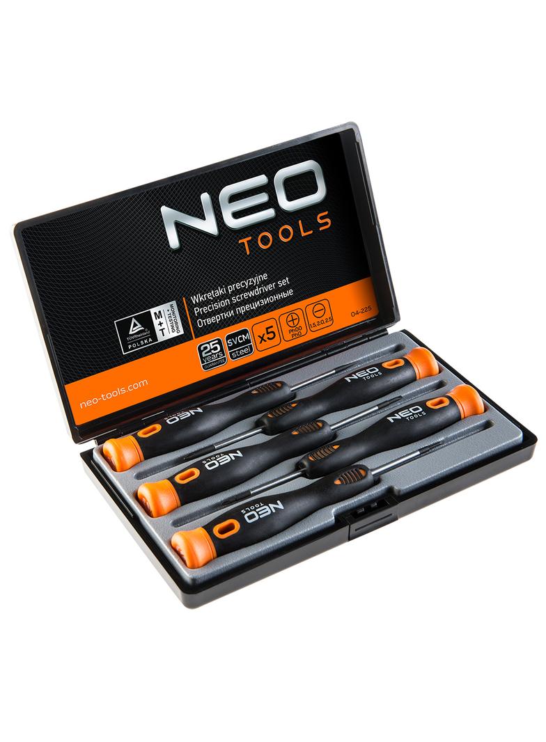 Wkrętaki precyzyjne, zestaw 5 szt., SvCm