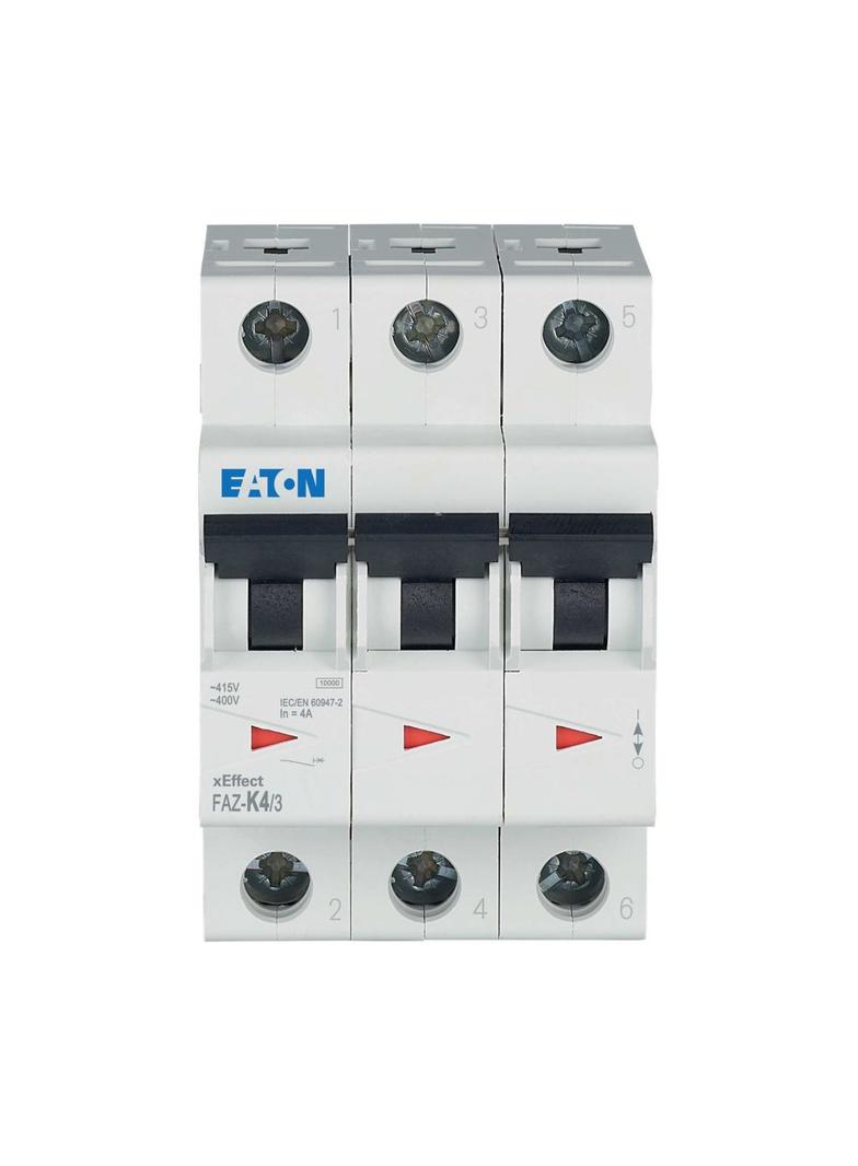 FAZ-K4/3 Wyłącznik nadprądowy 10kA K4A 3P 278906 EATON