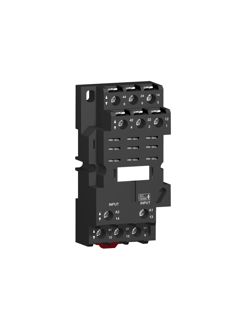 Zelio Relay Gniazdo RPZ, 250V, styki mieszane 3C/O 16A, zaciski śrubowe