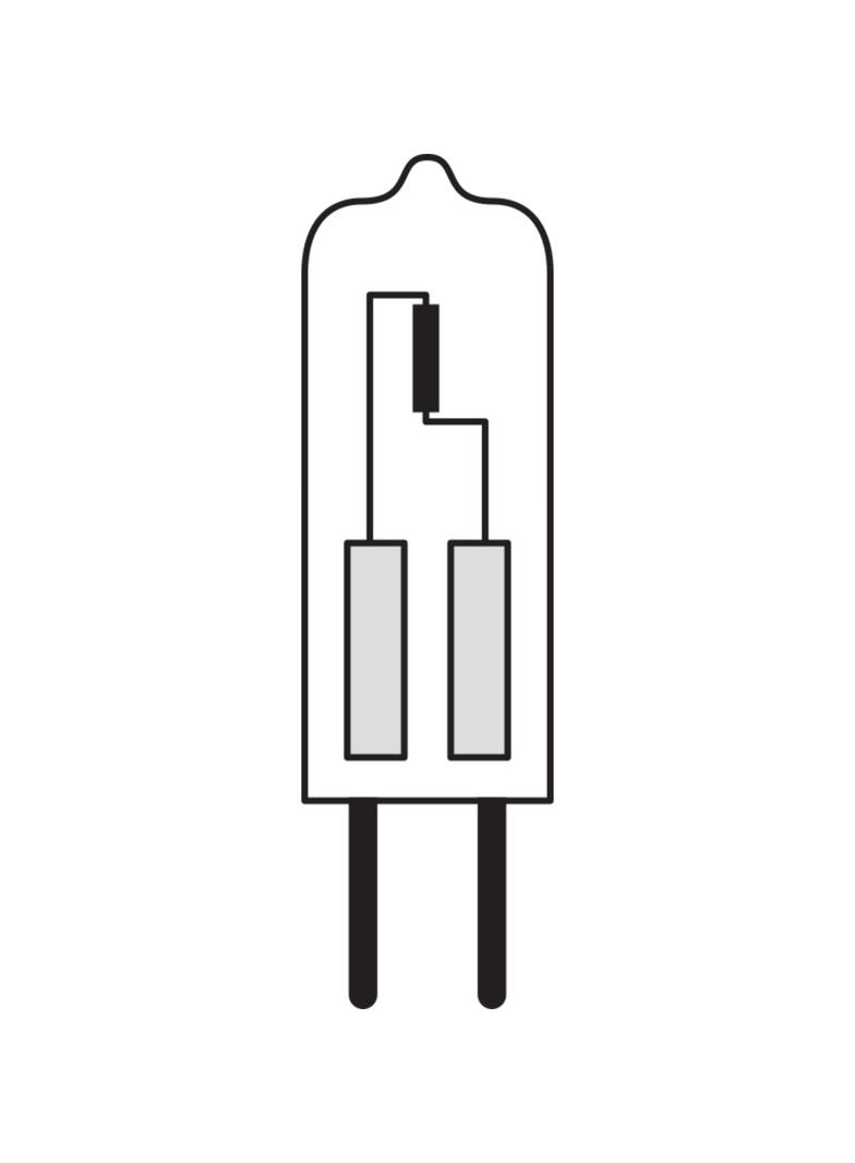 64450 S AX 75W 12V GY6.35 ŻARÓWKA HALOGENOWA LEDVANCE