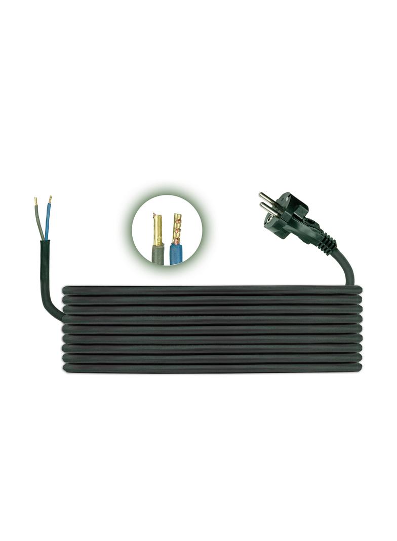 Przewód przyłączeniowy z wtyczką H05RR-F 2x1 - 3 m