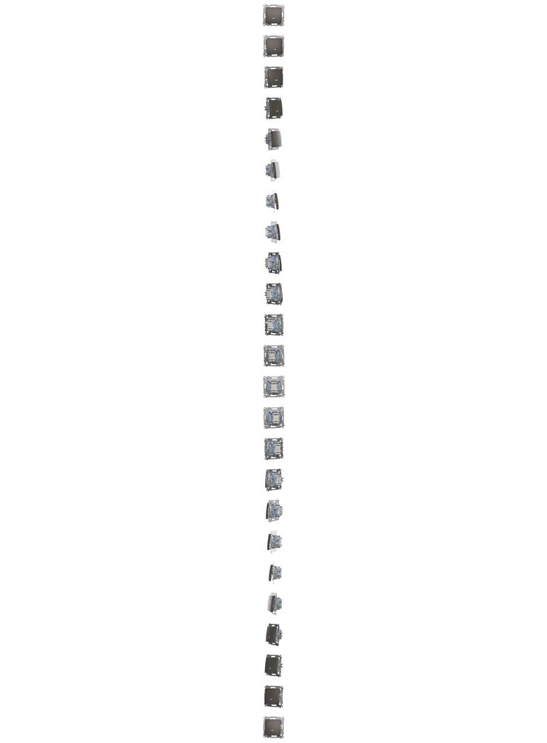 Simon 54 Łącznik schodowy z podświetleniem LED bez piktogramu 10A 250V szybkozłączka brąz mat DW6L.01/X/46 KONTAKT