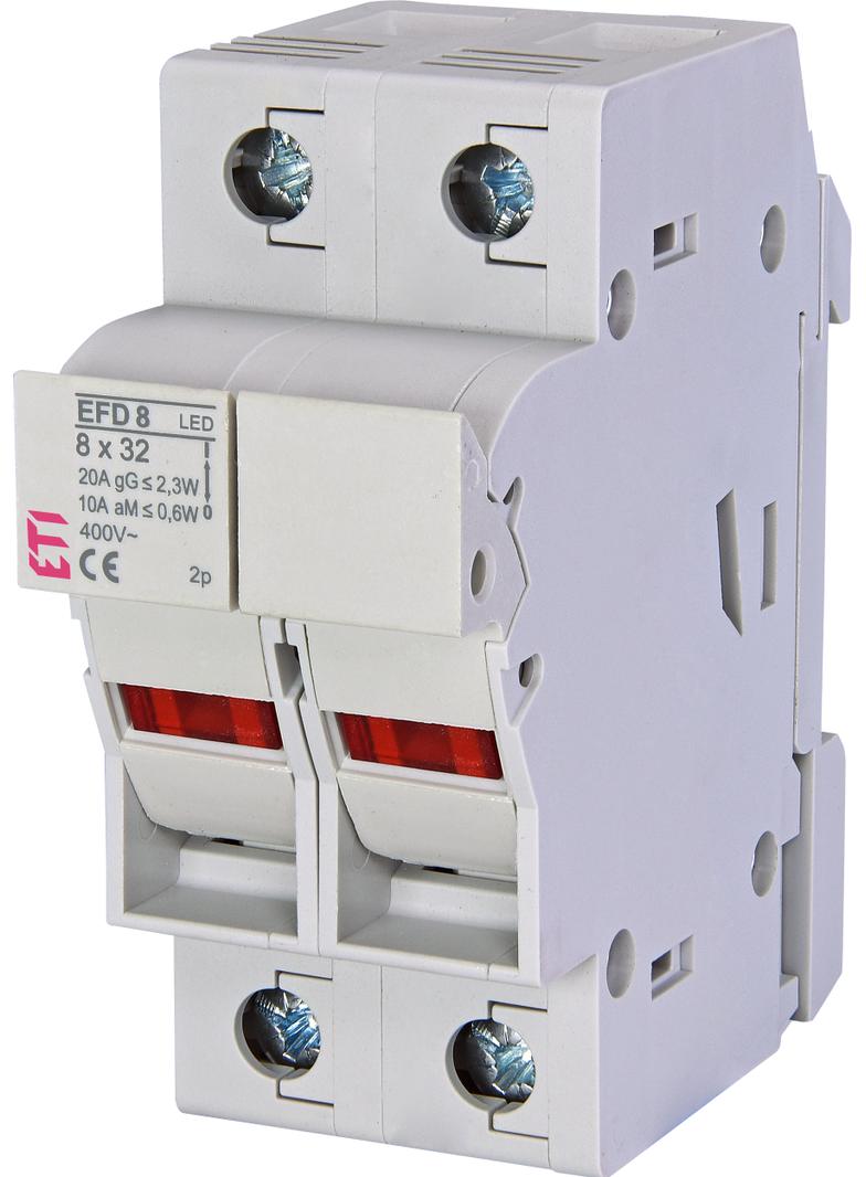 Rozłącznik bezpiecznikowy z adapterem EFD 8 2P LED AD 002520313 ETI