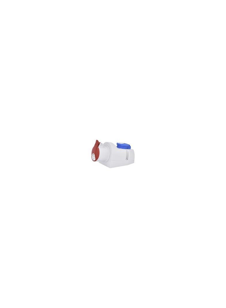 16A 400V/230V Gniazdo kombi 3P+PE plus EE 16S Schuko IP44 EZCZ -S 1643 004482050 ETI