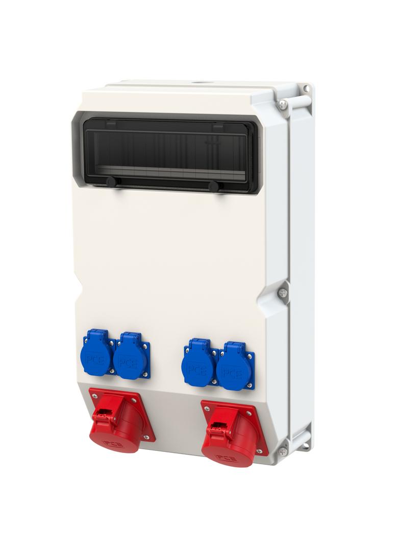 Rozdzielnica stacjonarna z tworzywa „KOSZALIN” 13M KOS 2*32/5 4GS BEZ ZAB IP44