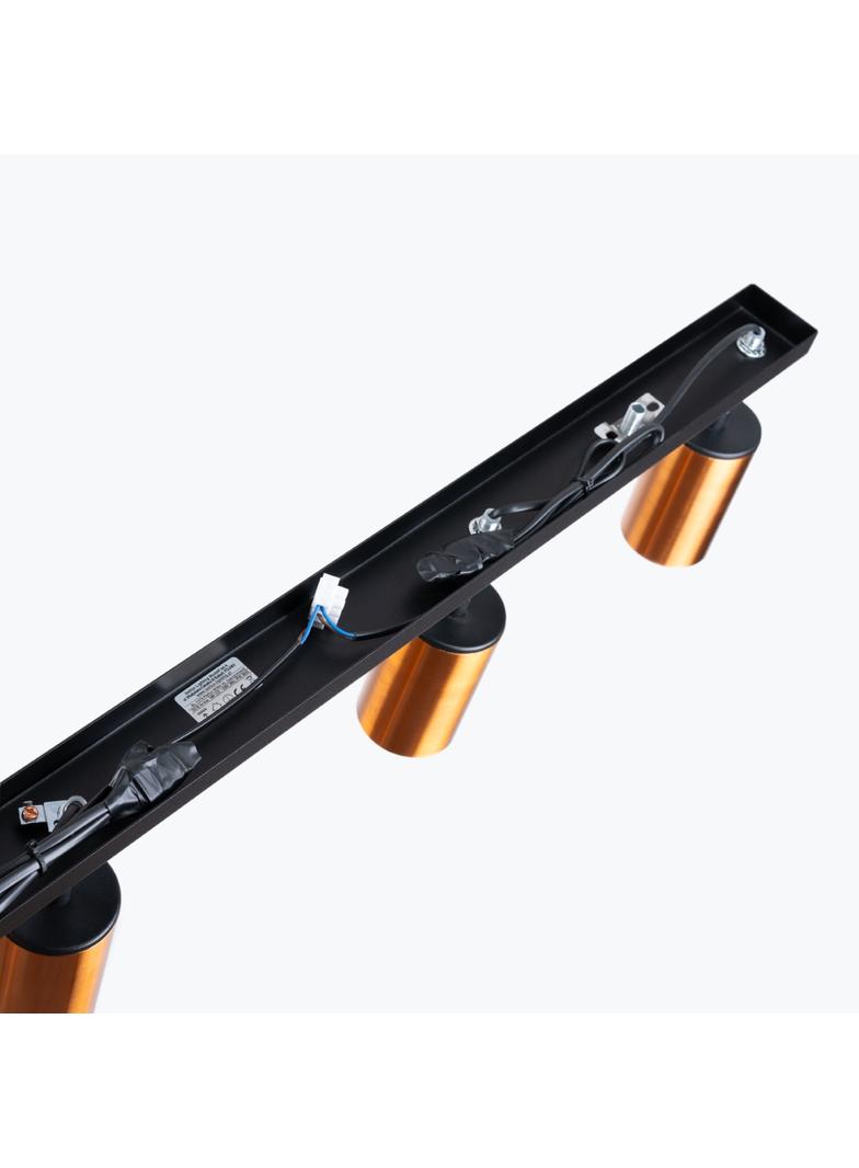 Plafon WINX 4L czarny/miedź