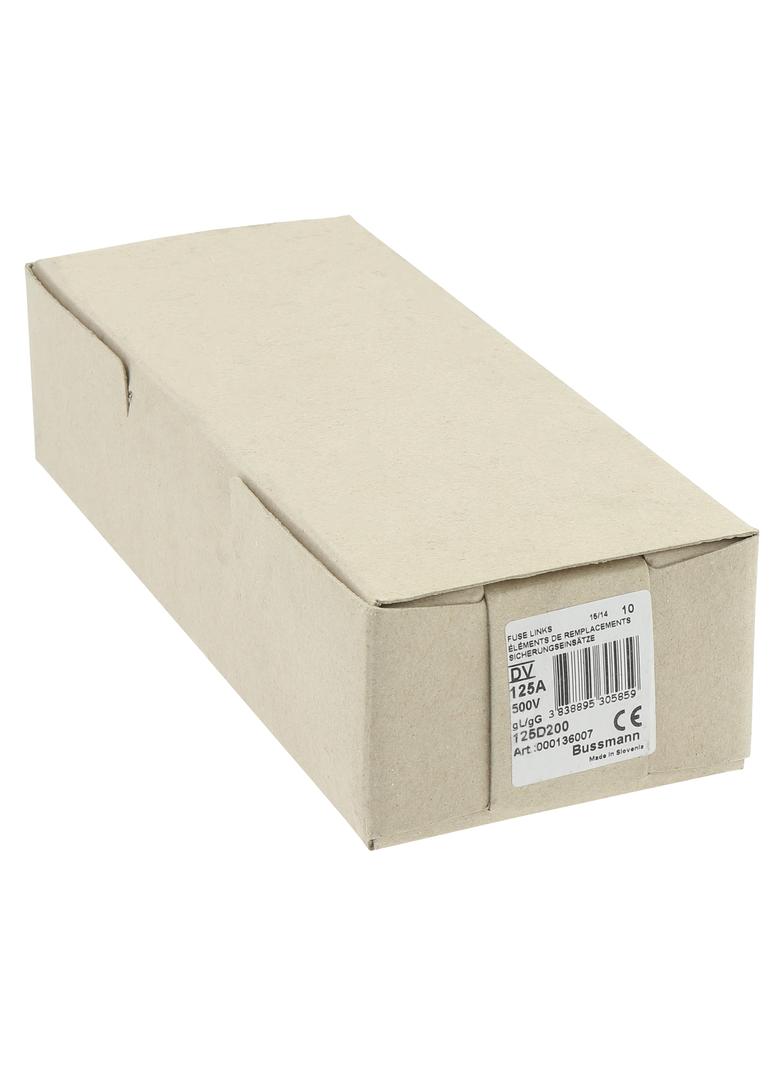 FUSE 125 DV GG 500VAC TIME DELAY Wkładka DV 125A GG 500VAC E200 125D200 EATON