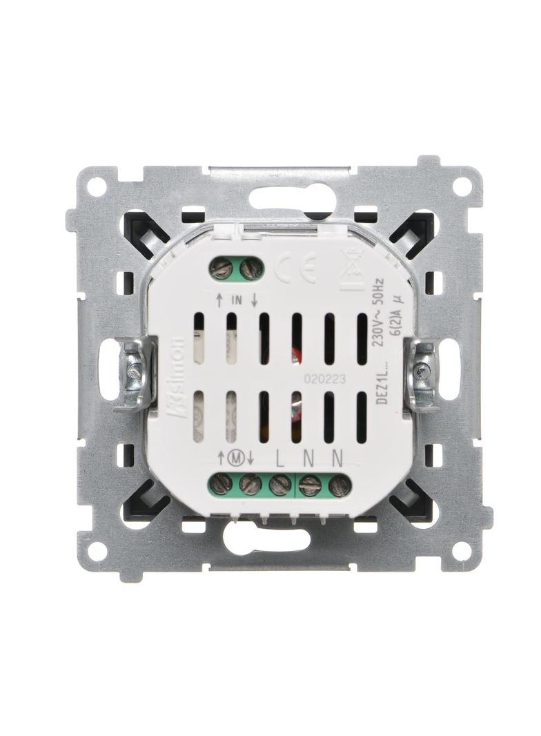 Simon 54 Lokalny sterownik roletowy z automatyczną kalibracją i programowalną pozycją ulubioną brąz