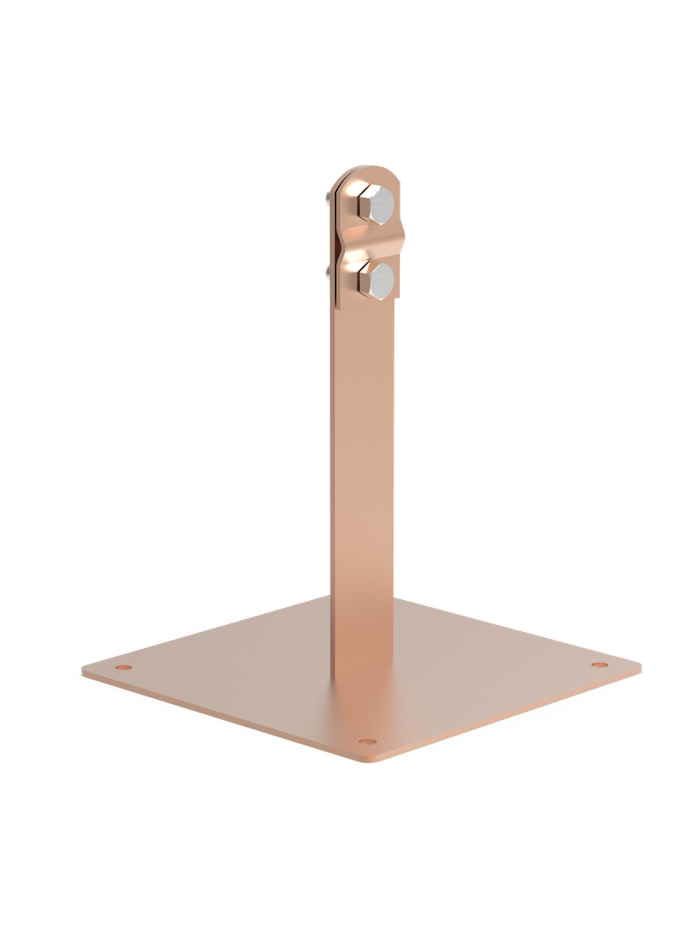 CU UCHWYT DACHOWY Z PŁYTKĄ MAX/skręcany 16.1/S CU