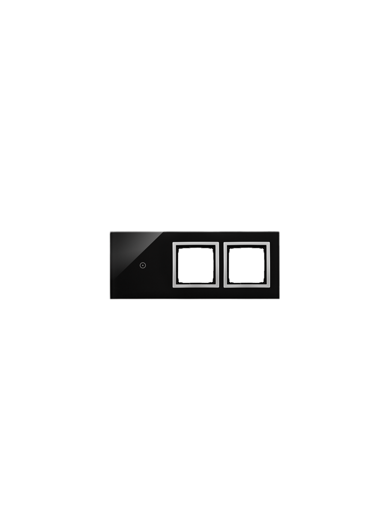 Simon 54 Touch Panel dotykowy S54 Touch 3 moduły 1 pole dotykowe + 2 otwory na osprzęty S54 księżycowa lawa DSTR3100/74 KONTAKT