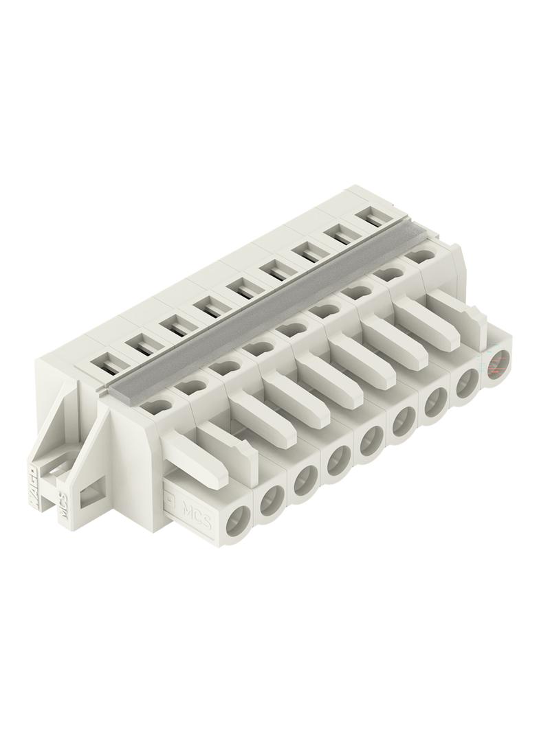 Gniazdo MCS-MIDI Classic 9-biegunowe jasnoszare raster 5mm /25szt./ 721-109/027-000 WAGO