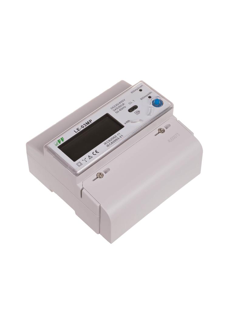 Licznik energii elektrycznej MODBUS RS-485 -trójfazowy LE-03MP F&F