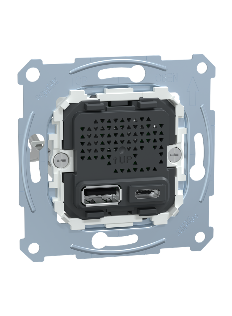 Gniazdo ładowarki USB A+C