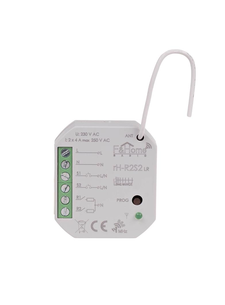 Moduł radiowy podwójnego przekaźnika - Long Range rH-R2S2-LR F&F