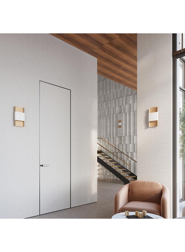 Kinkiet DURLIN złoty/biały