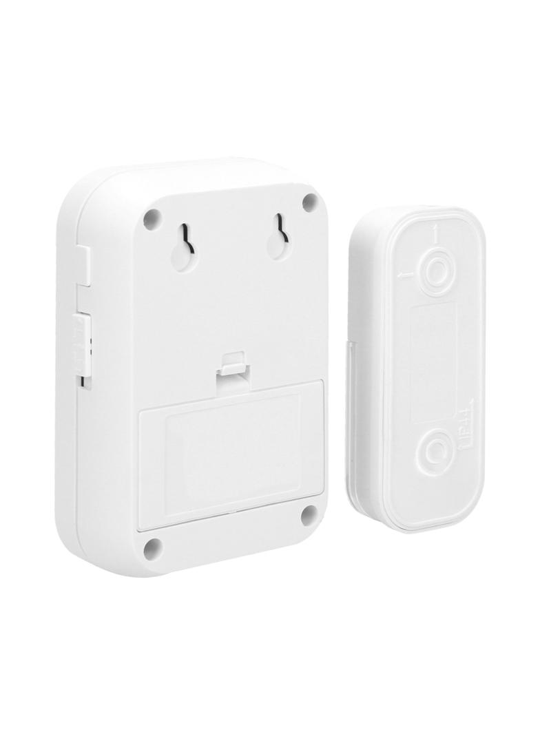 Dzwonek bezprzewodowy FADO DC bateryjny learning system 36 dźwięków 100m biały OR-DB-KF-134 ORNO