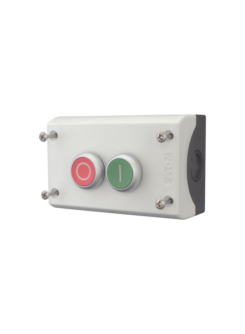 M22-I2-M1 Kaseta sterownicza 2-otworowa START/STOP szara IP67 216529 EATON