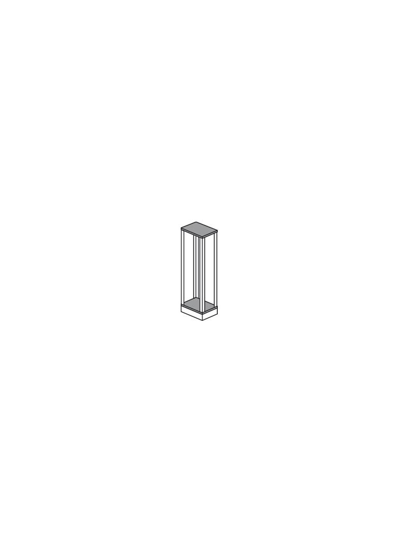 Płyta Górna + Podstawa Do Przedziału XL3 4000 475x475 020501 LEGRAND