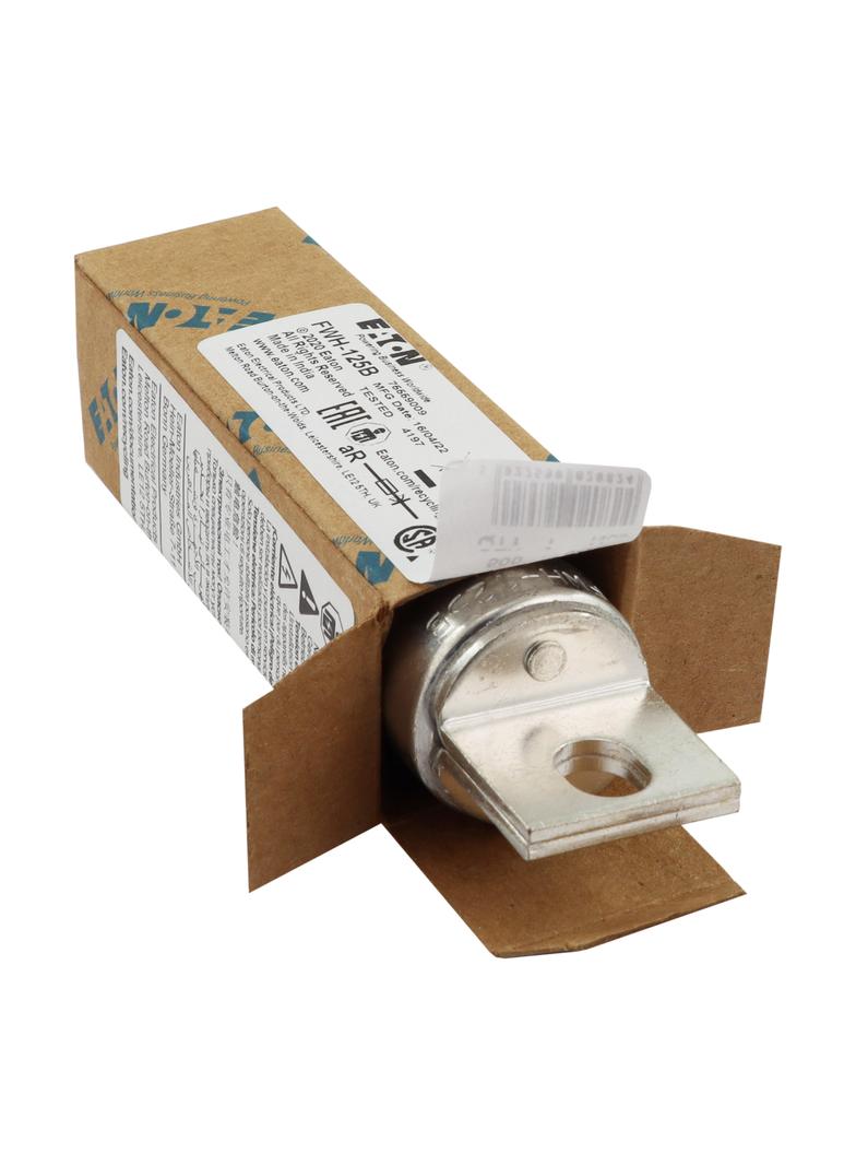 125A 500V AC HIGH SPEED FUSE Wkładka szybka 125A AC 500V DC 500V 29x92 mm aR FWH-125B EATON